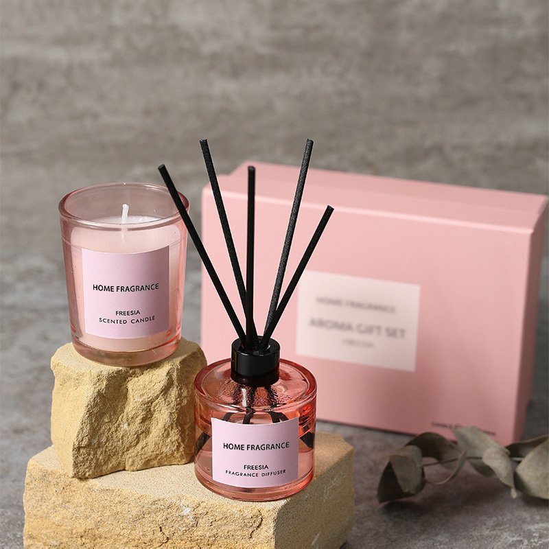Home Fragrance Diffuser Refills - Coffret Cadeau Premium Diffuseur à Bâtonnets