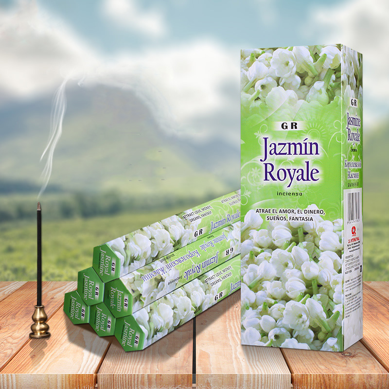 Home Fragrance Jasmine Diffuser - Encens indien au jasmin, bâton d'encens