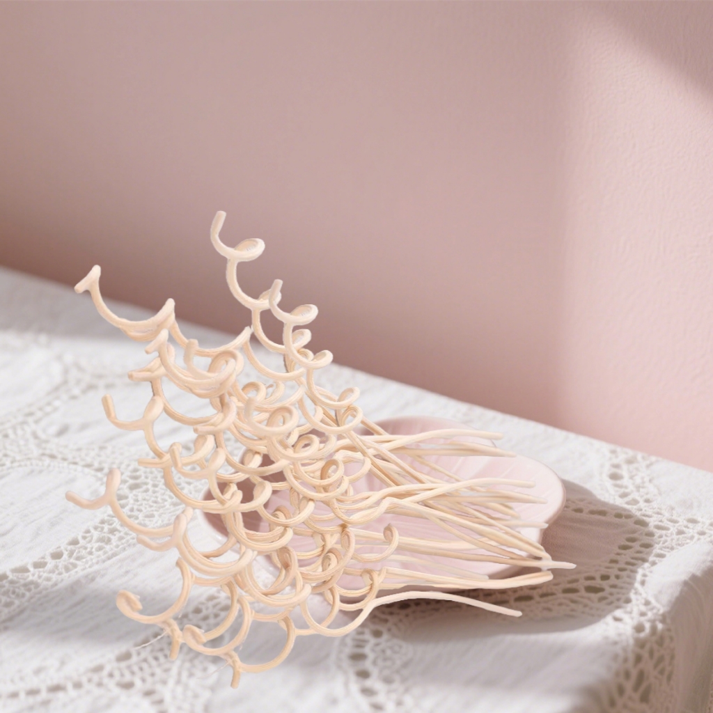 Home Fragrance Diffuser Sticks - Bâtons de diffuseur longs et ondulés,