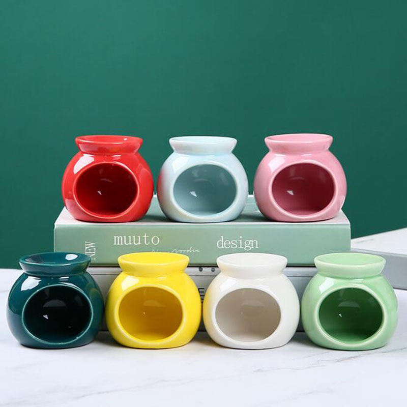 Home Fragrance Oils For Oil Burners - Mini Bougeoir en Porcelaine pour Décoration