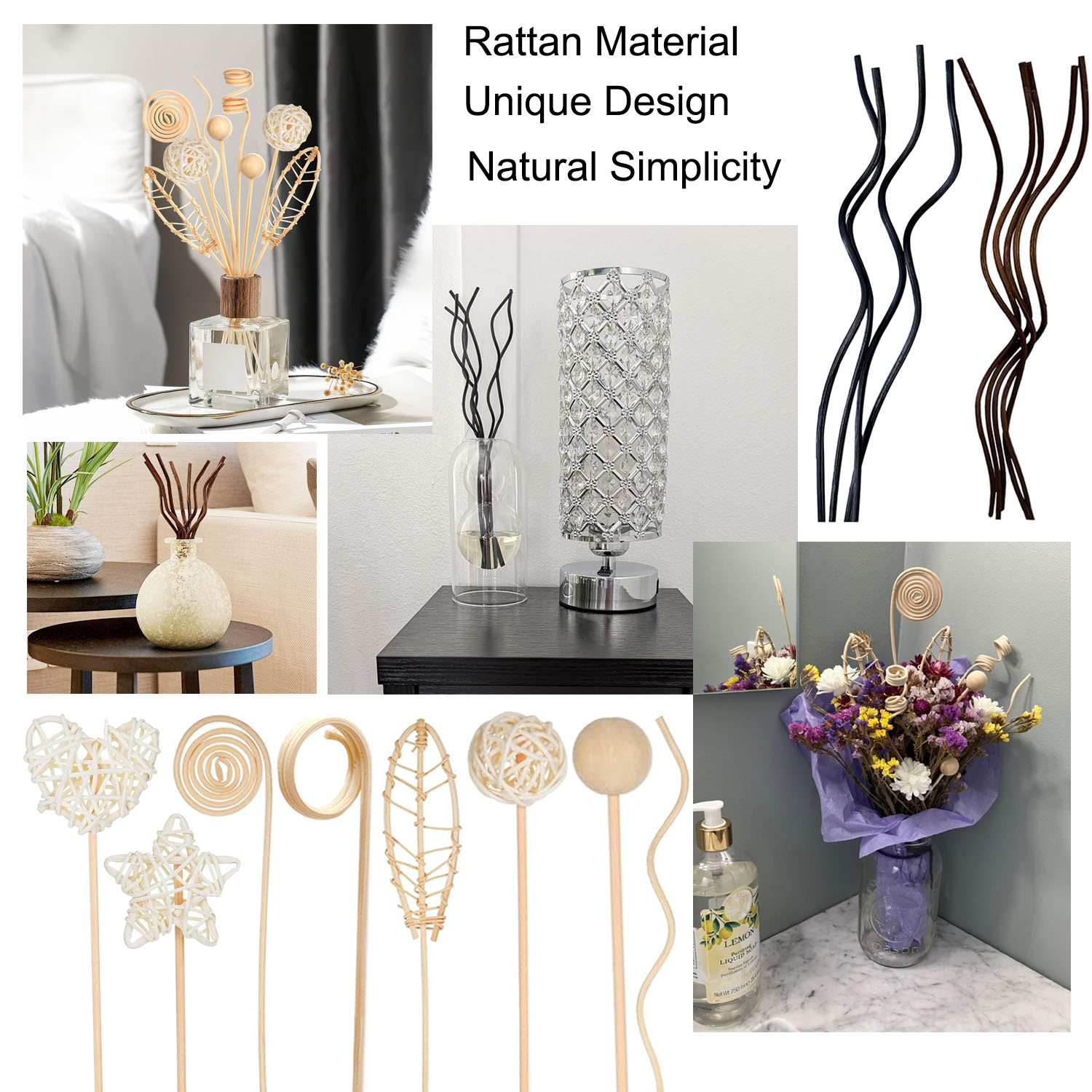 Bâtons de diffuseur de roseaux - Home Fragrance Diffuser Refills avis et prix