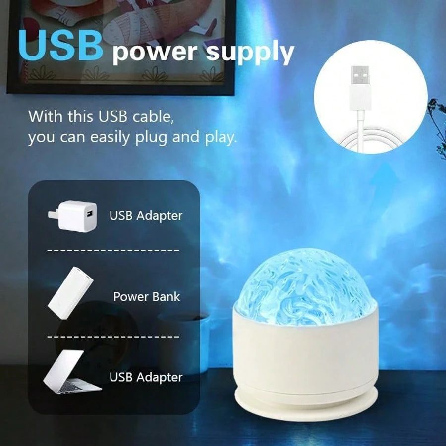 Lampe projecteur 2 en 1 à effe - Home Fragrance Ocean Breeze avis et prix