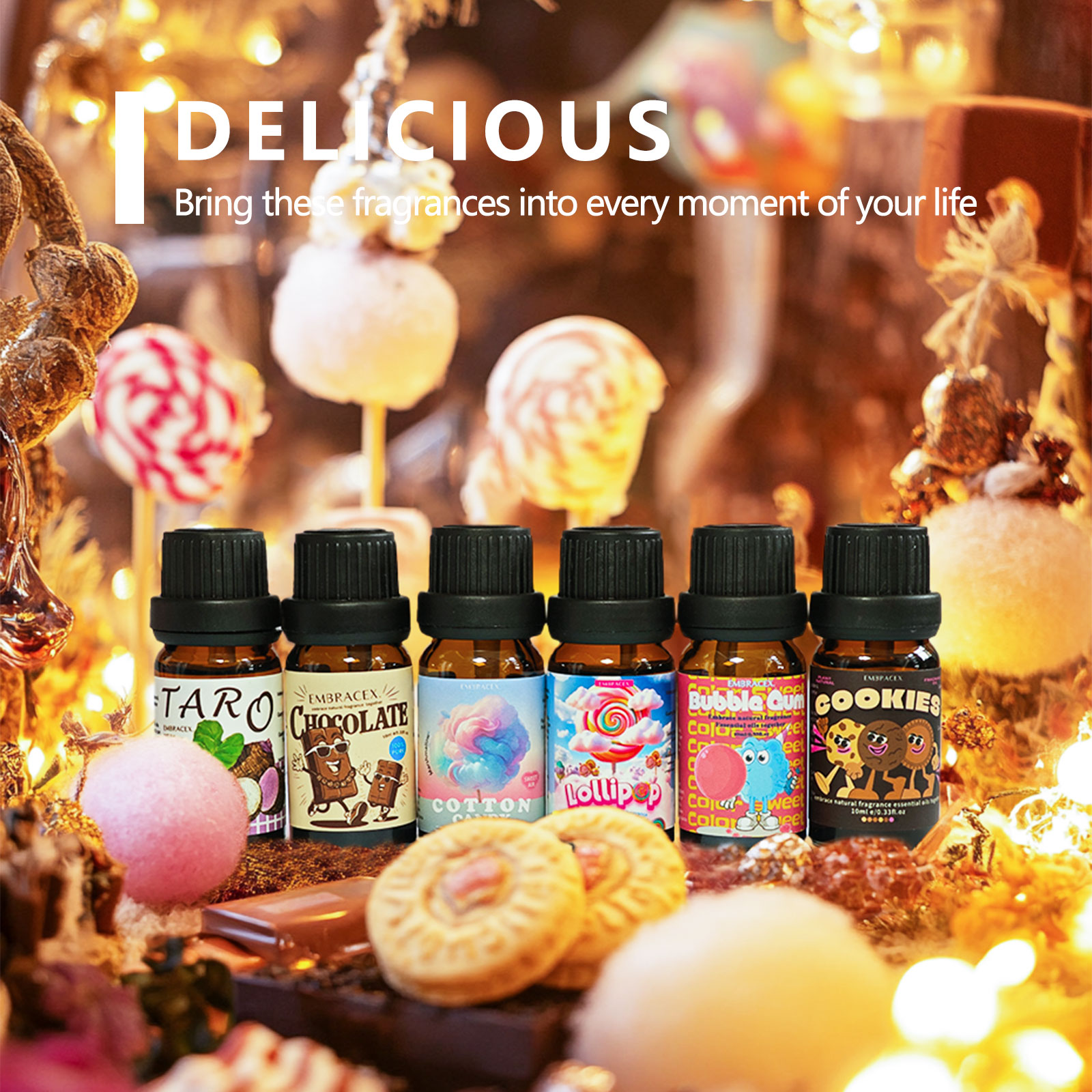 6 pièces/1 ensemble de huiles  - Home Fragrance Oils avis et prix