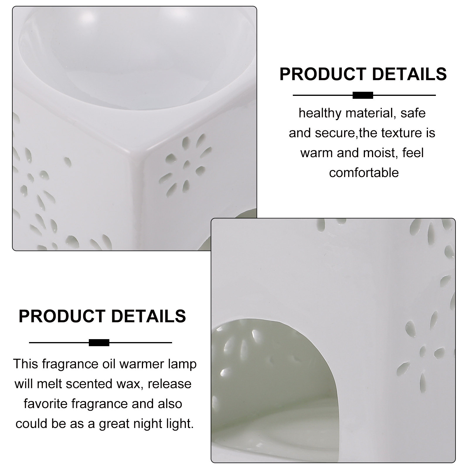 Lampe à parfum délicate, chauf - Home Fragrance Oils For Oil Burners avis et prix